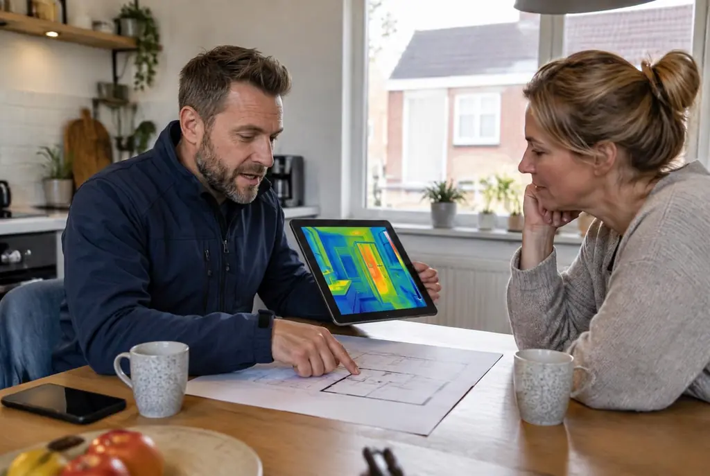 Lekdetectie Drunen – bevindingen bespreken aan de keukentafel